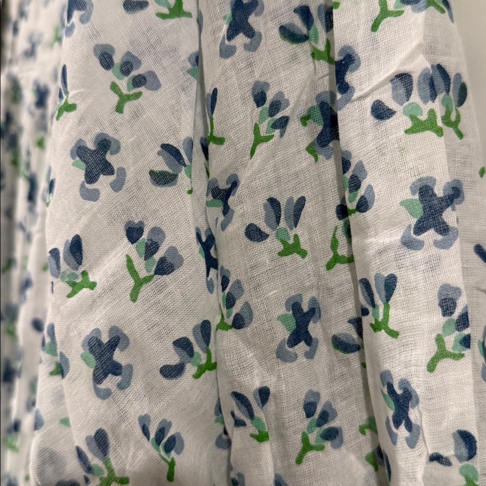 Daughters of India Blue Floral dress - Picture 3 of 7